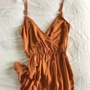 Burnt Orange Jumpsuit